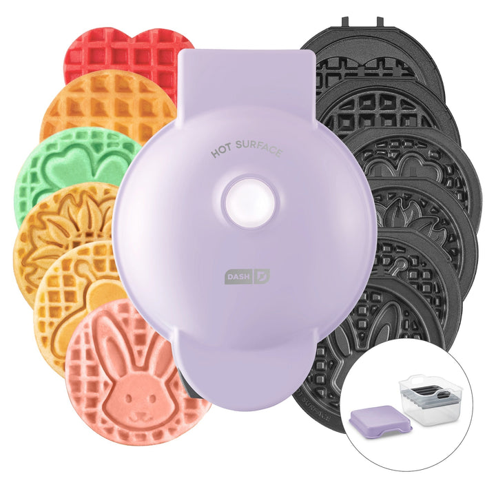 MultiMaker® Mini System with Removable Plates: Waffle & Griddle O6
