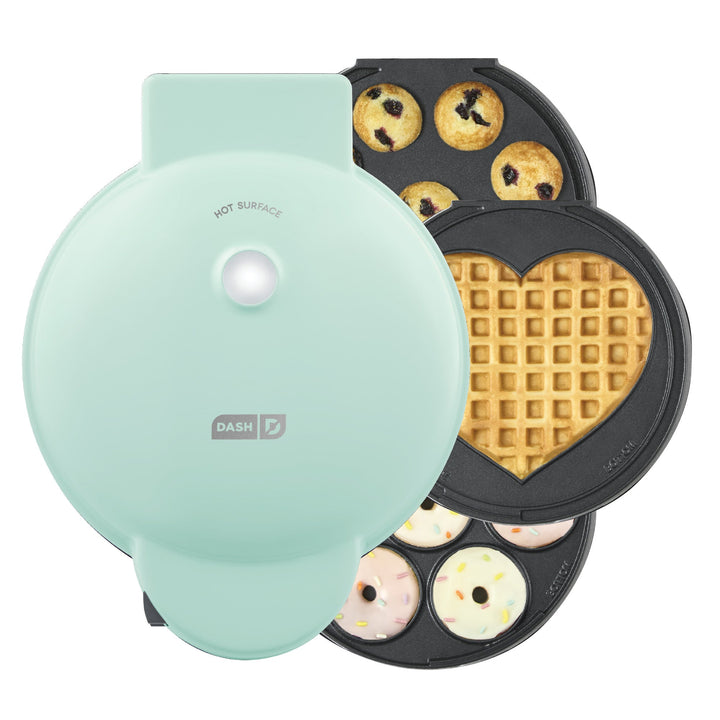 MultiMaker® Treat Maker System: Mini Donut, Mini Cupcake, Heart Waffle W5